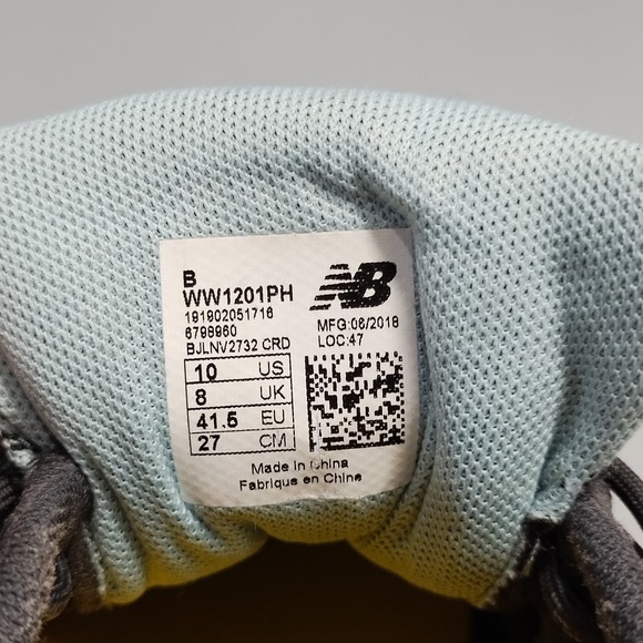 New Balance 1201 Hiking Shoes Womens Size 10B Multi Low Top Lace Up WW1201PH - Picture 14 of 14